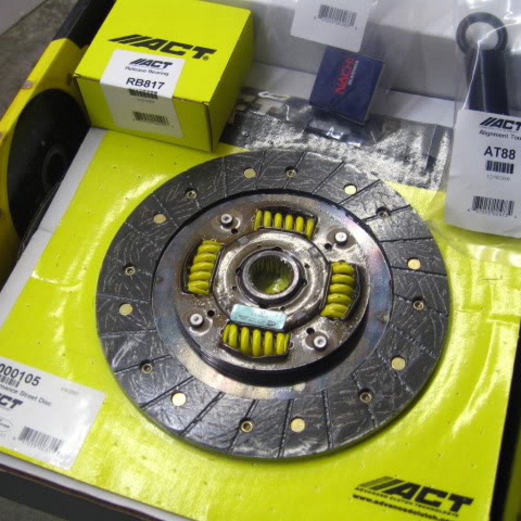 ACT Sport Race Sprung 4 Pad Clutch Kit | Acura Integra (90-91) (AI2-SPG4) main image 1