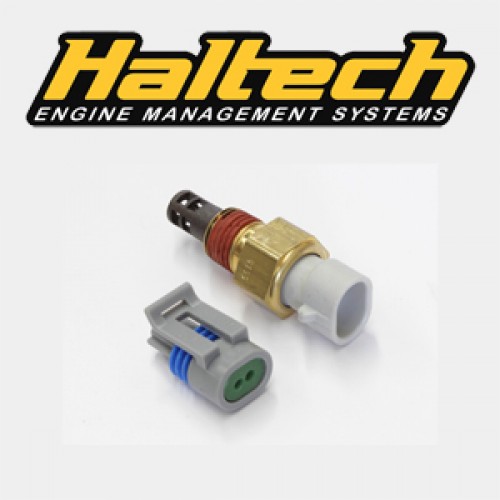 Haltech Air Temp Sensor 3/8″18 NPT w/ Plug and Pins (127°C/260°F MAX